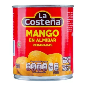 Mango en Almibar La Costeña en Rebanadas 800g.