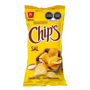 Papas Barcel Chips Sal de Mar 100g.