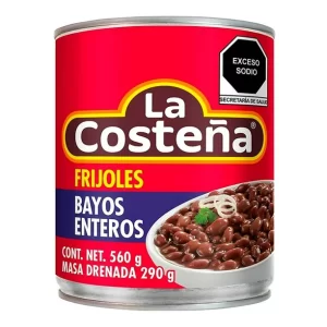 Frijoles bayos La Costeña enteros 560g