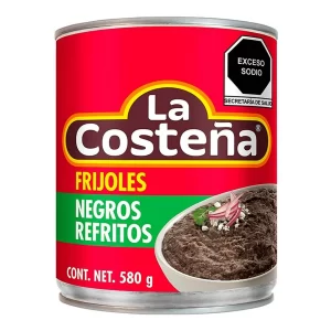 Frijoles Refritos Negros La Costeña 580g
