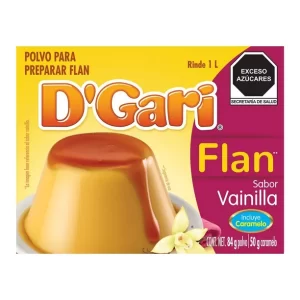 Flan de Vainilla D´Gari 84g
