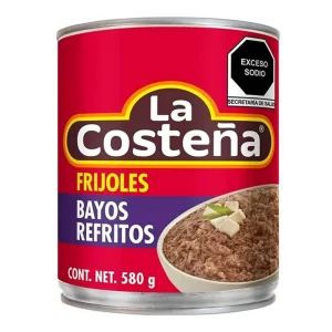 Frijoles Bayos Refritos La Costeña 580g