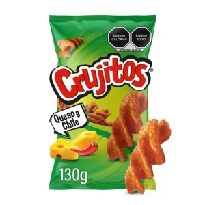 Crujitos Queso y Chile 130g.